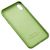 Чохол для iPhone Xs Max Liquid "авокадо" зелений 1808141