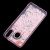 Чохол для Samsung Galaxy M20 (M205) Блиск вода рожевий "рожево-фіолетові квіти" 1833208