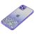 Чохол для iPhone 11 Pro Glitter Bling бузковий 1833711