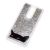 Чохол для Meizu M8 Note Блискучі вода сріблястий "чорний кіт" 1834233