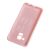 Чохол для Samsung Galaxy J6 2018 (J600) Silicone cover рожевий 1836910