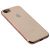 Чохол для iPhone 7/8 Silicone case матовий (TPU) рожево-золотистий 1839234