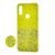 Чохол для Xiaomi Redmi 7 блискітки + popsocket "лимонний" 1849365
