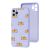 Чохол для iPhone 11 Pro Max Wave Fancy sleeping corgi / light purple 1859527