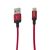 Кабель USB Hoco X14 Times Speed microUSB 2m красно черный 1862648