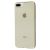 Чохол Fshang Q Colour для iPhone 6 Plus 7 Plus / 8 Plus золотисто-прозорий 1939832