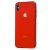 Чохол для iPhone Xs Max силікон-скло червоний 1941100