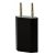 Зарядний USB iPhone 1000 mAh black (плоский) 1943669