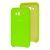 Чохол для Samsung Galaxy J7 (J700) Silky Soft Touch яскраво-зелений 1958353