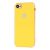 Чохол Silicone для iPhone 7/8 case (TPU) жовтий 1970933