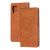 Чохол книжка Business Leather для Huawei P40 Lite коричневий 1994556