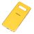 Чохол для Samsung Galaxy S10 (G973) Silicone case (TPU) жовтий 2030584
