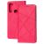 Чохол книжка Business Leather для Xiaomi Redmi Note 8T малиновий 2032608