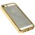 Чохол для iPhone 5 із глянсовою окантовкою золотистий 2036887