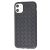 Чохол для iPhone 11 Weaving case чорний 2057908