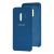 Чохол для Samsung Galaxy S9 (G960) Silky Soft Touch синій 2060942