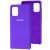 Чохол Silicone для Samsung Galaxy A71 (A715) Premium фіолетовий 2060057