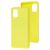 Чохол для Samsung Galaxy M51 (M515) Silky Soft Touch лимонний 2060492