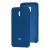 Чохол для Xiaomi Redmi 8A Silky Soft Touch "синій" 2064394
