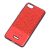 Чохол для Xiaomi Redmi 6A Leather + блискітки червоний 2083458