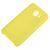 Чохол для Samsung Galaxy J4 2018 (J400) Silicone жовтий 2111903