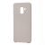 Чохол для Samsung Galaxy A8+ 2018 (A730) Silicone світло сірий 2111901