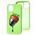 Чохол для iPhone 12 / 12 Pro Art case зелений 2116534