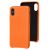 Чохол для iPhone X / Xs Leather Ahimsa помаранчевий 2124594