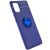 Чохол для Samsung Galaxy A41 (A415) Deen ColorRing з кільцем синій 2145682