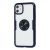Чохол для iPhone 11 Pro Deen CrystalRing із кільцем темно-синій 2146536