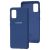 Чохол для Samsung Galaxy A41 (A415) Silicone Full синій 2146237