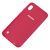 Чохол для Samsung Galaxy A10 (A105) Silicone Full рожево-червоний 2158578