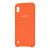 Чохол для Samsung Galaxy A10 (A105) Silky Soft Touch "помаранчевий" 2159133