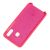 Чохол для Samsung Galaxy A20/A30 Silky Soft Touch рожевий 2159217