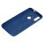 Чохол для Xiaomi Redmi 7 Silky Soft Touch синій 2160283