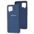 Чохол для Samsung Galaxy A42 (A426) Silicone Full синій / navy blue 2187812