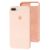 Чохол Silicone для iPhone 7 Plus / 8 Plus case grapefruit 2187536