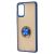Чохол Samsung Galaxy S20+ (G985) LikGus Maxshield Ring синій 2220435