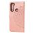 Чохол книжка для Xiaomi Redmi Note 8T "Art з візитівкою" рожевий 2245374