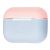 Чохол для AirPods Super Base Thin Silica Gel Case рожевий / сірий 2260967