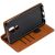 Чохол книжка Business Leather для Xiaomi Redmi Note 9 коричневий 2282046