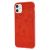 Чохол для iPhone 11 Mickey Mouse leather червоний 2309178