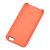 Чохол silicone case для iPhone 5 Silicone case абрикосовий 2311736