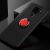 Чохол для Xiaomi Redmi Note 9 Deen ColorRing з кільцем чорний/червоний 2312014