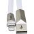 Кабель для iPhone 5/6 Hoco X4 Zinc Alloy Rhombic Lightning cable (1.2 m) белый 2313194