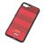 Чохол для Xiaomi Mi 8 Lite woto з блискітками червоний 232185