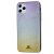 Чохол для iPhone 11 Pro Max Sw glass рожевий / сріблястий / золотистий 2321720