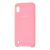 Чохол для Samsung Galaxy A10 (A105) Silky Soft Touch "світло-рожевий" 2329378
