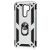 Чохол для Xiaomi Redmi 9 Serge Ring ударостійкий сріблястий 2332078