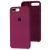 Чохол Silicone для iPhone 7 Plus / 8 Plus case бордовий / maroon 2338772